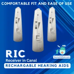 ClearEar Mini™️: Rechargeable Hearing Aid with Intelligent Noise Reduction color: Silver|Skin|Blue  New Arrivals As Seen On TV Best Affordable Hearing Aids Best Sellers