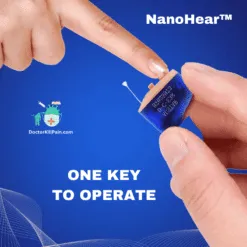 NanoHear™️ Small Affordable Hearing Aids For Moderate to Severe Hearing Loss color: Skin|Blue/Red|Black  New Arrivals Best Affordable Hearing Aids