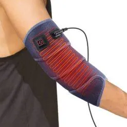 Hailicare Heating Pad Wrap 3 Heating Settings Support Brace Wristband Belt Hot Warm Relief Pain Bandage Ankle Support Protector color: EU PLUG|UK Plug|US Plug  Pain Relief Arm Pain Relief