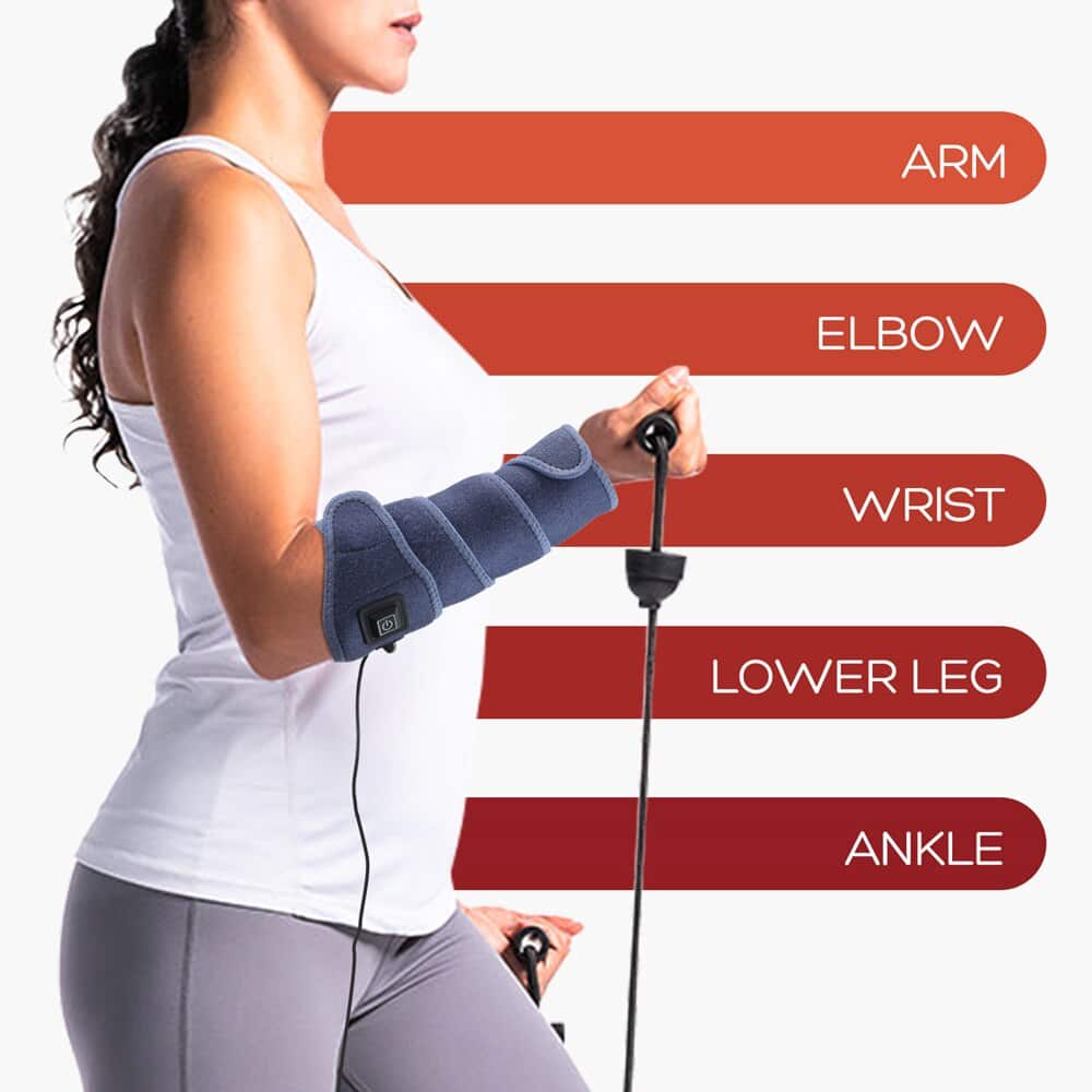 Hailicare Heating Pad Wrap 3 Heating Settings Support Brace Wristband Belt Hot Warm Relief Pain Bandage Ankle Support Protector
