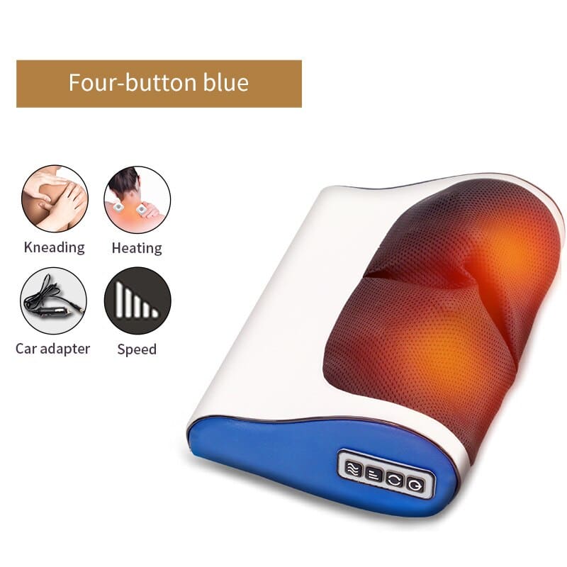 Four-button blue