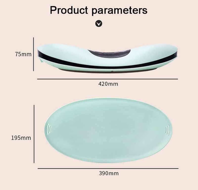 Smart Electric Lumbar Traction Device Waist Massager Inflated Back Stretcher Vibration Massage Heat Sciatica Pain Relief
