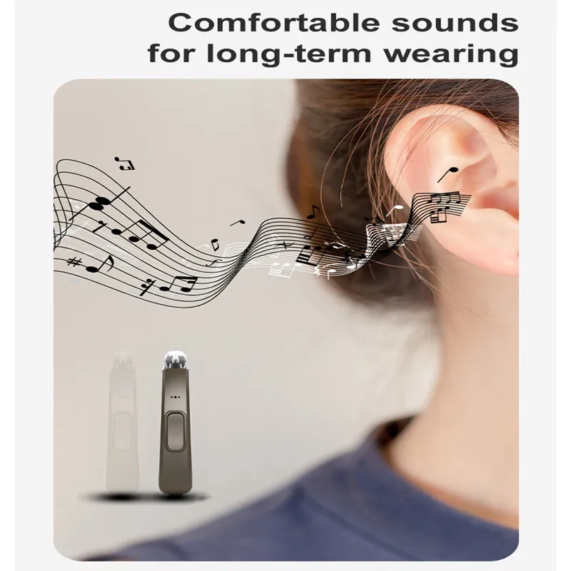 AcoSound 16 Channel 120dB Bluetooth Self-Fitting Digital Hearing Aids For Deafness Programmable Sound Amplifier For Elder New In