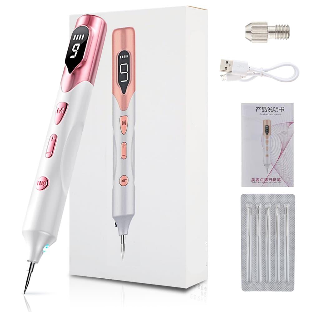 Laser Plasma Pen for Skin Tag Remover Freckle Black Dot Papilloma Warts Mole Pimples Tattoo Removal Laser Pen Beauty Care Tools