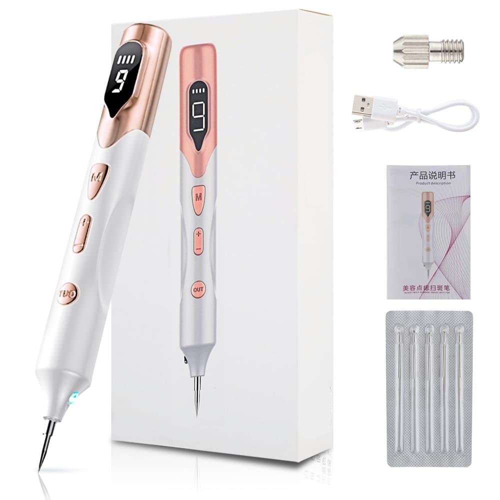 Laser Plasma Pen for Skin Tag Remover Freckle Black Dot Papilloma Warts Mole Pimples Tattoo Removal Laser Pen Beauty Care Tools