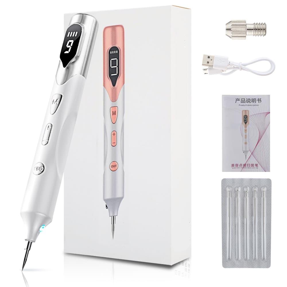 Laser Plasma Pen for Skin Tag Remover Freckle Black Dot Papilloma Warts Mole Pimples Tattoo Removal Laser Pen Beauty Care Tools